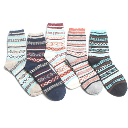 Rabbit wool socks men's business socks