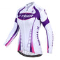 Spring and autumn women's long-sleeved cycling jersey suit