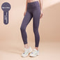 Seamless Nude Feel High Waist Peach Yoga Pants High Elasticity Butt Lifting Tight Breathable Quick Dry Running Workout Leggings
