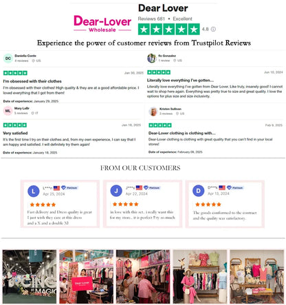 Dear-Lover US Warehouse No Import Charges Trendy Bright Pink Ribbed Pearl Beaded Puff Sleeve Tops for Women