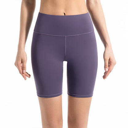 Seamless Nude Feel High Waist Peach Yoga Pants High Elasticity Butt Lifting Tight Breathable Quick Dry Running Workout Leggings