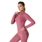 Summer Sportswear, High Waist Skinny Yoga Jacket - Breathable Long Sleeve Running Fitness Clothing