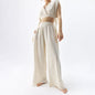 Double-layer Gauze Casual Mopping Pants Women