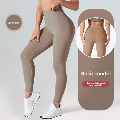 New outdoor dry slim women long-sleeved sweat-absorbing sunscreen jacket high waist elastic pants fitness sports yoga suit set